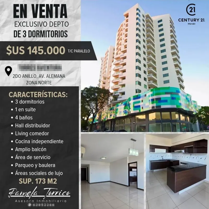 Departamento de 3 dormitorios en venta en Torres Aventura, Zona Norte: foto 25 de 25