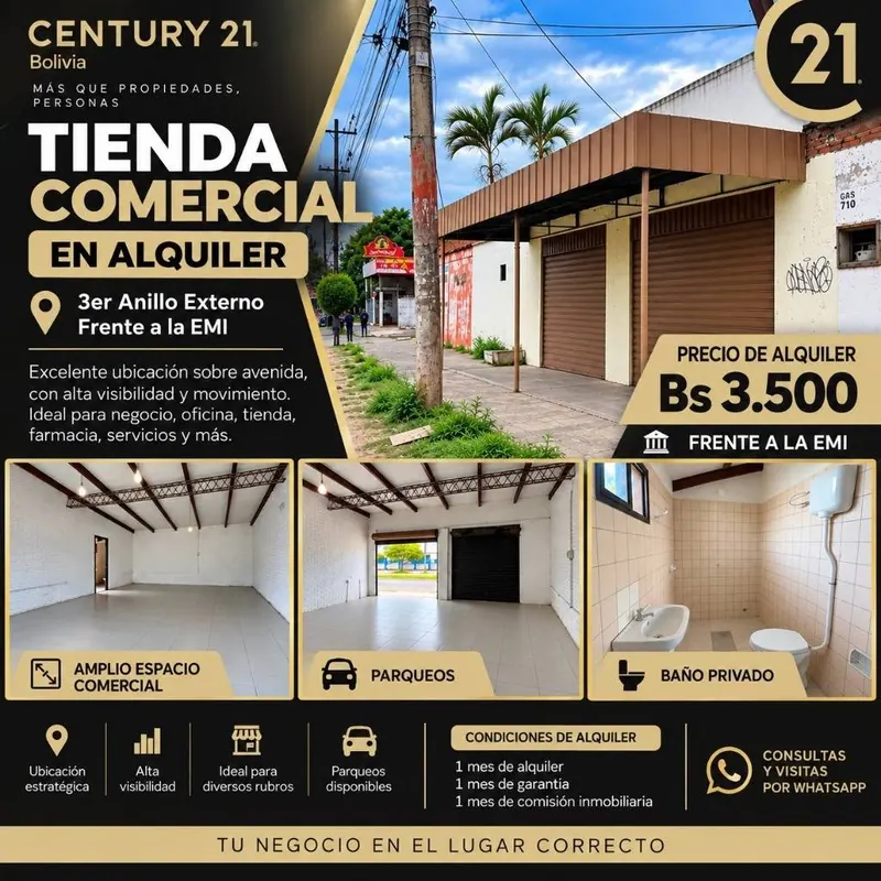 50 m² commercial space for rent on the 3rd ring, across from EMI: foto 2 de 6