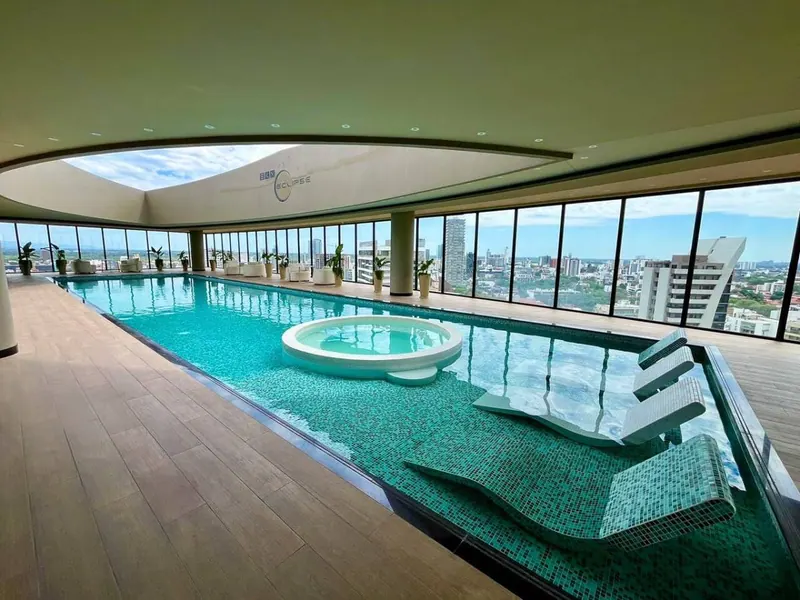 Furnished 1-bedroom apartment for rent in Sky Eclipse: foto 15 de 22