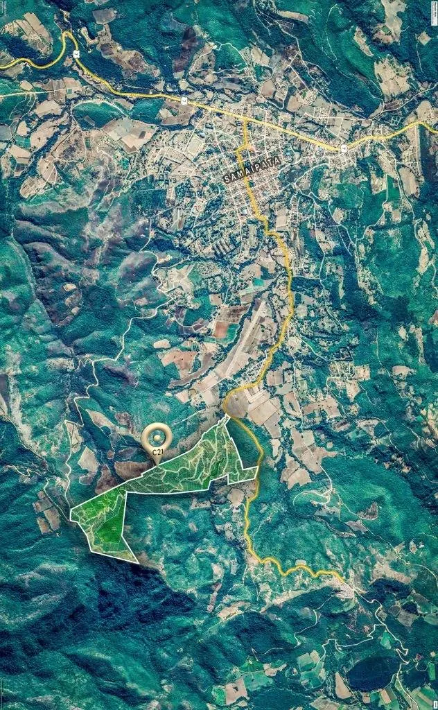 1,260 m² lot for sale in a development in Samaipata: foto 1 de 4