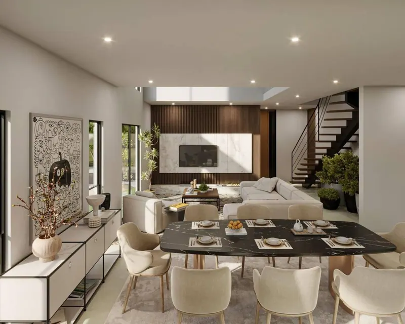 3-bedroom house in pre-construction in Las Palmas del Urubó: foto 3 de 9