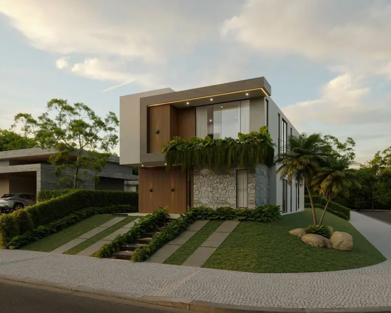 3-bedroom house in pre-construction in Las Palmas del Urubó: foto 5 de 9