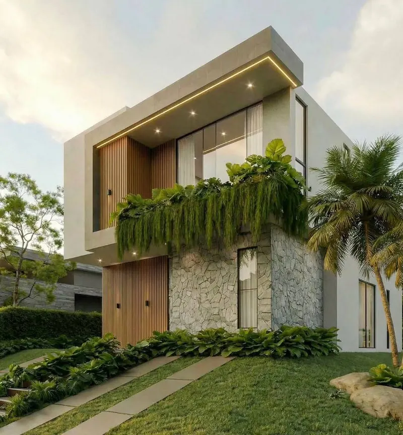 3-bedroom house in pre-construction in Las Palmas del Urubó: foto 7 de 9