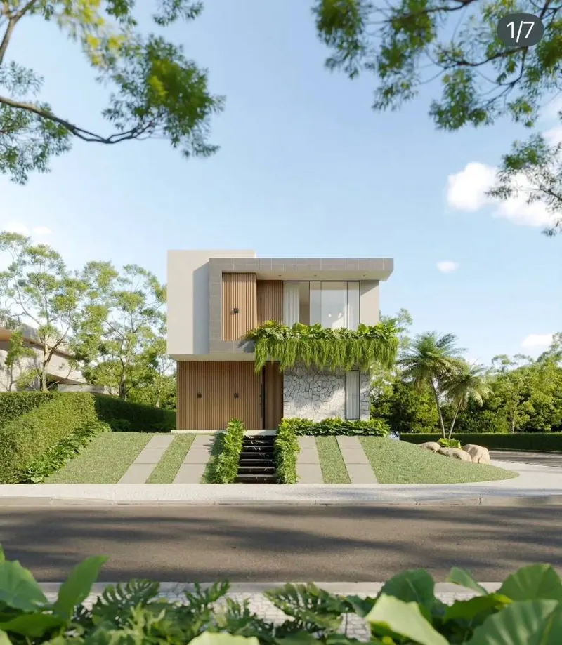 3-bedroom house in pre-construction in Las Palmas del Urubó: foto 8 de 9