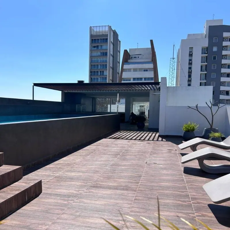 Departamento de 1 dormitorio en venta en el edificio Gold, Equipetrol: foto 7 de 11