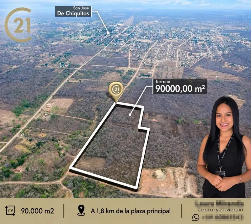 Terreno de 9 hectáreas en venta en San José de Chiquitos: foto 6 de 6