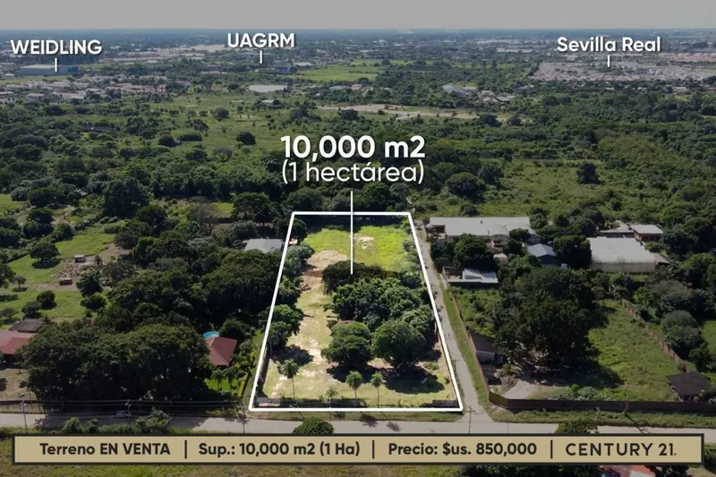 Terreno de 1 hectárea en venta sobre la Av. Claracuta, Zona Norte: foto 3 de 5