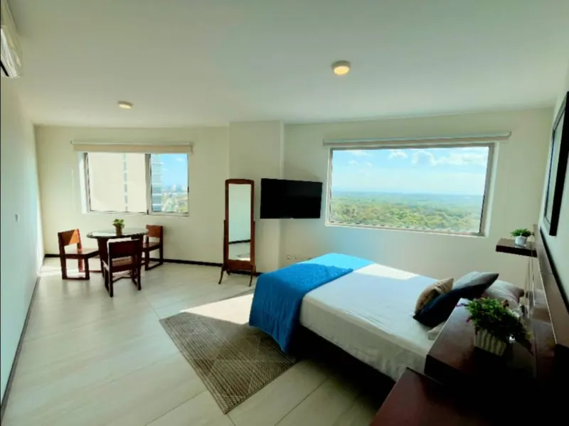 Furnished 2-bedroom apartment for rent in Equipetrol: foto 18 de 22