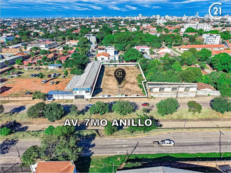Terreno de 2.712,53 m² en venta sobre el séptimo anillo, Zona Norte: foto 1 de 6