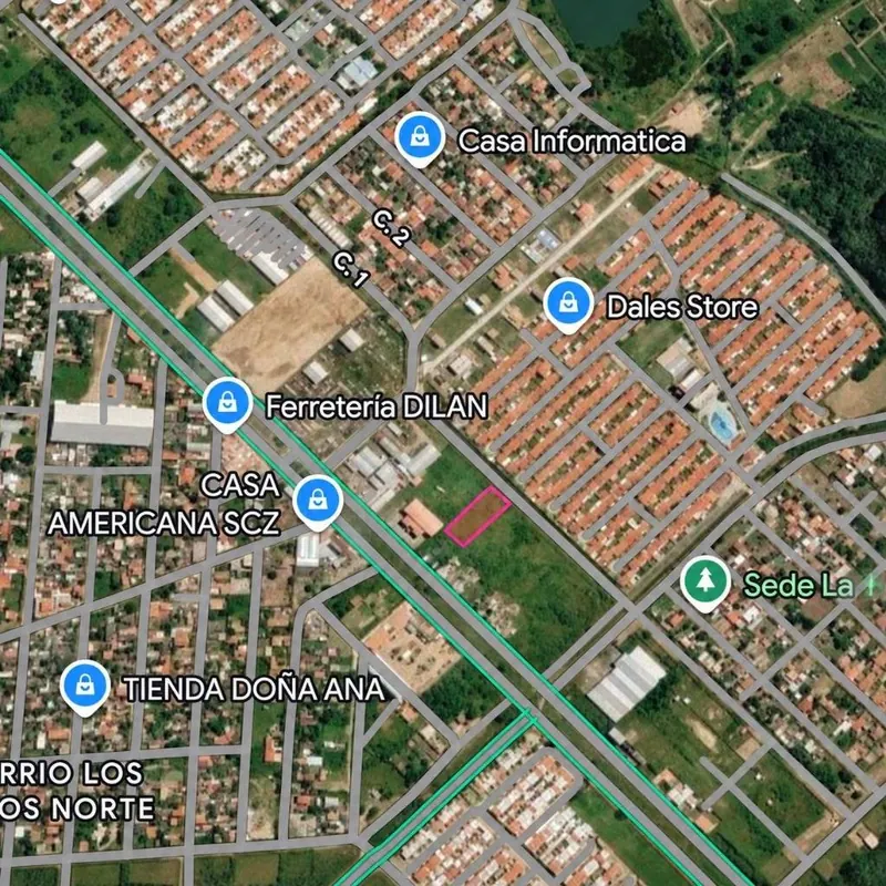 Terreno de 2.100 m² en alquiler sobre la Av. Internacional: foto 3 de 4
