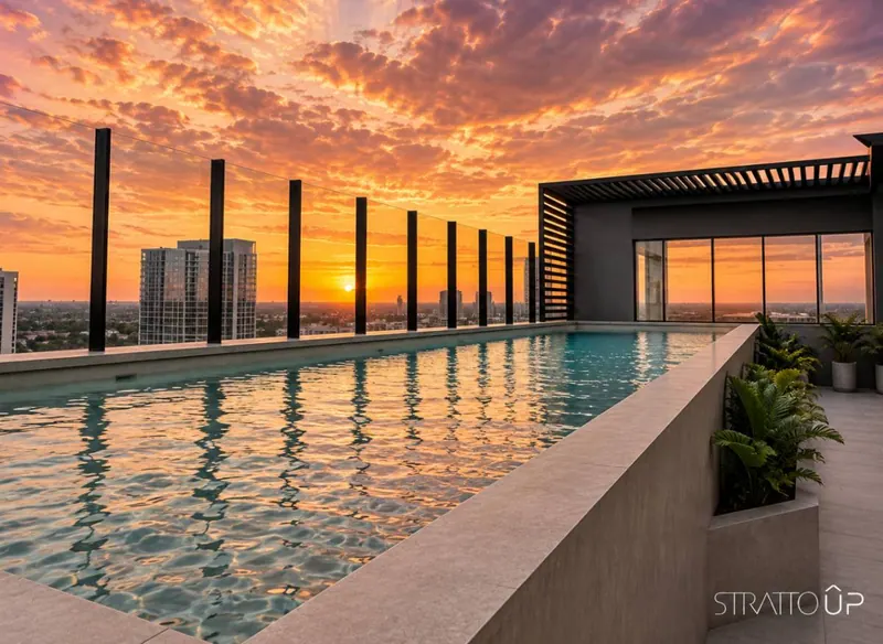 Monoambiente de 48,34 m² en venta en Stratto Up, Equipetrol: foto 3 de 11