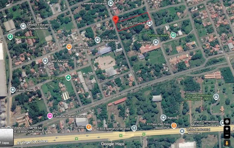 Quinta de 4.933,5 m² en venta en la Zona Este, cerca del 9no anillo: foto 9 de 9