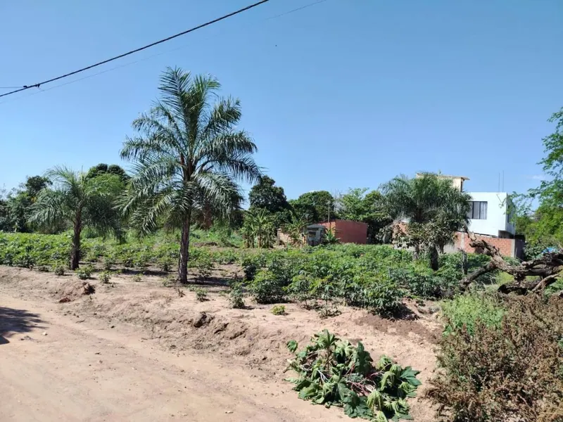 300 m² lot for sale in Warnes, 1 block from the paved road: foto 1 de 4