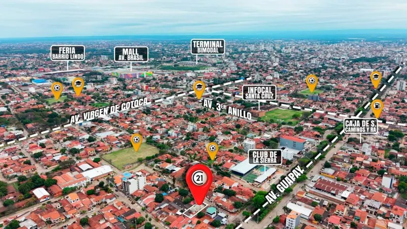 5-bedroom house for sale near the Cotoca canal, East Zone: foto 5 de 12