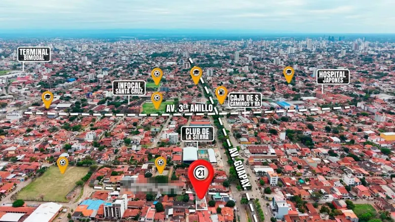 5-bedroom house for sale near the Cotoca canal, East Zone: foto 6 de 12