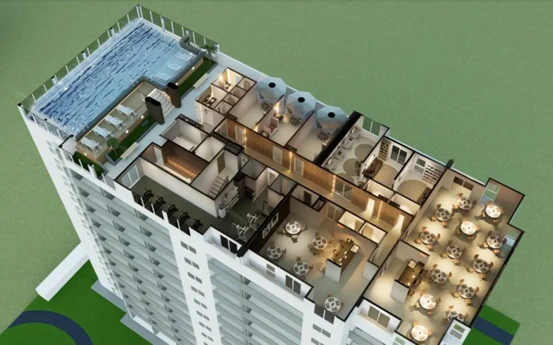Monoambiente de 32 m² en preventa en el condominio Alto Norte: foto 14 de 20