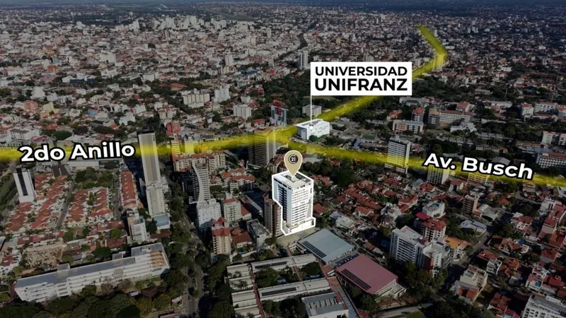 2-bedroom apartment pre-construction at Luxe Tower, Equipetrol: foto 2 de 22