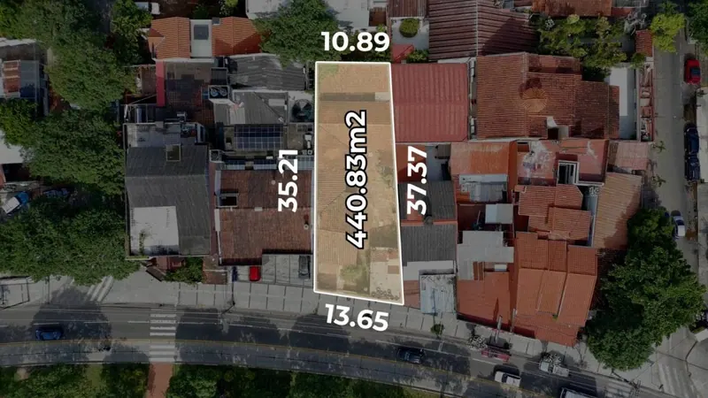 Terreno de 440,83 m² en venta en el centro, 1er anillo y Viedma: foto 2 de 11