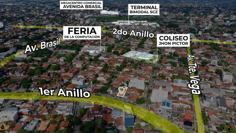 Terreno de 440,83 m² en venta en el centro, 1er anillo y Viedma: foto 5 de 11