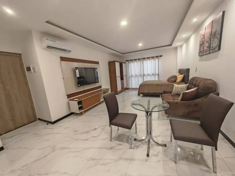 Furnished studio for rent in the Demus Deluxe building