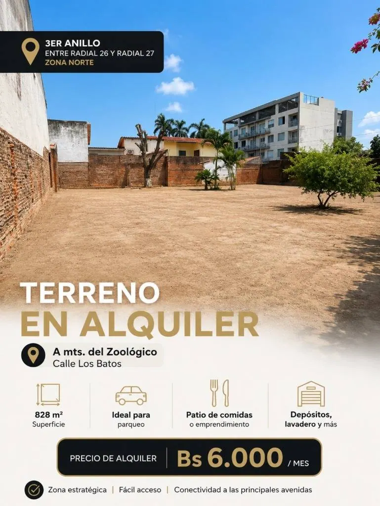 828 m² lot for rent on the 3rd ring, near the zoo: foto 2 de 5