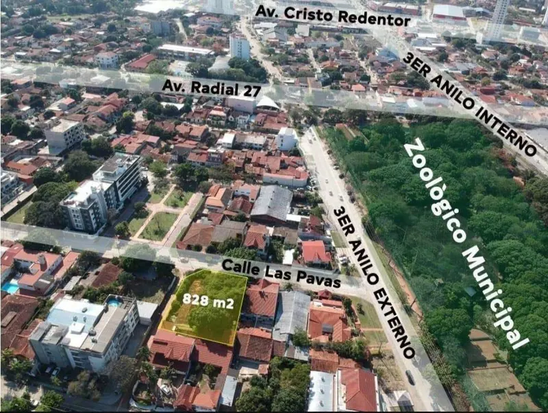 828 m² lot for rent on the 3rd ring, near the zoo: foto 3 de 5