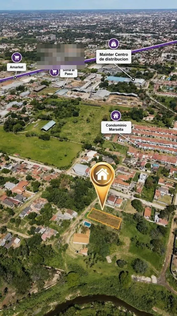 Terreno embardado de 552,27 m² en venta en la Zona Norte, Mainter: foto 3 de 3
