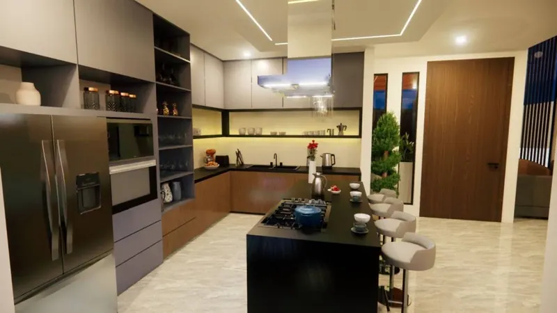 4-bedroom house for sale, pre-construction, in Los Batos, Urubó: foto 4 de 7