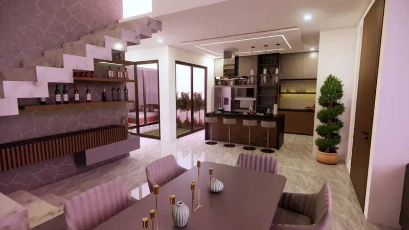 4-bedroom house for sale, pre-construction, in Los Batos, Urubó: foto 5 de 7