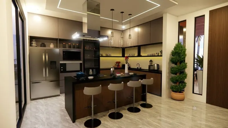 4-bedroom house for sale, pre-construction, in Los Batos, Urubó: foto 6 de 7