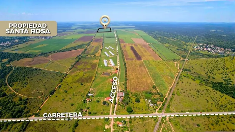 Rural property Santa Rosa I of 56.0480 hectares for sale in Warnes: foto 2 de 6