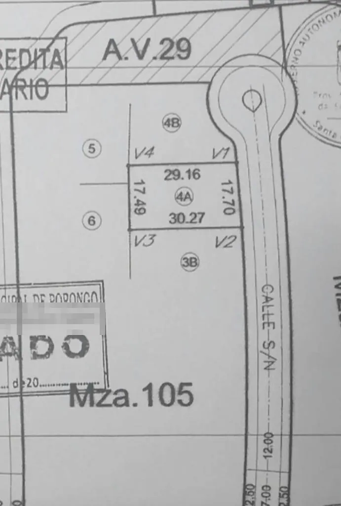523.03 m² lot for sale in Playa Turqueza, Urubó: foto 4 de 4