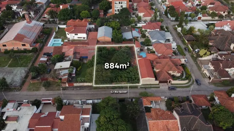 884 m² lot for sale in Las Palmas, Río Quiser street: foto 2 de 3