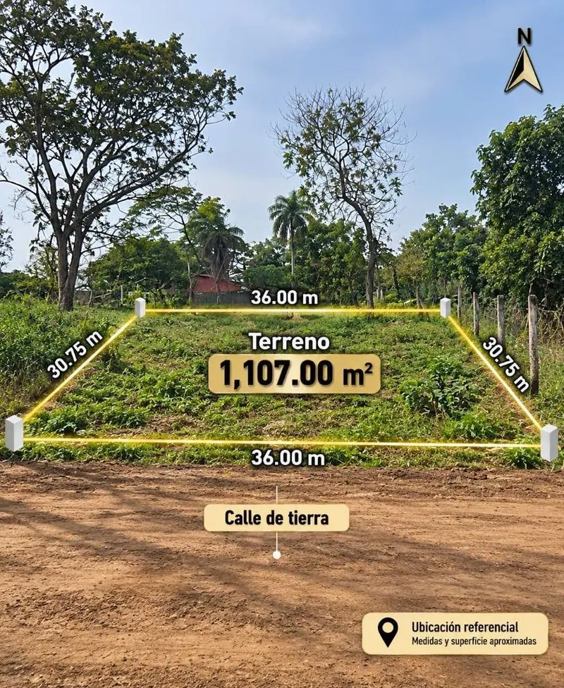 Terreno de 1.107 m² en venta en la Zona Este, cerca de la Av. Luján: foto 1 de 4