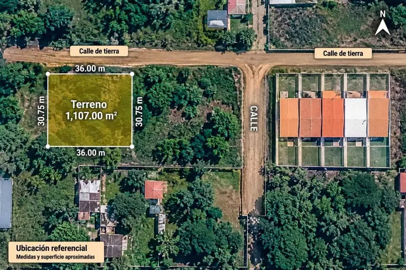 Terreno de 1.107 m² en venta en la Zona Este, cerca de la Av. Luján: foto 2 de 4