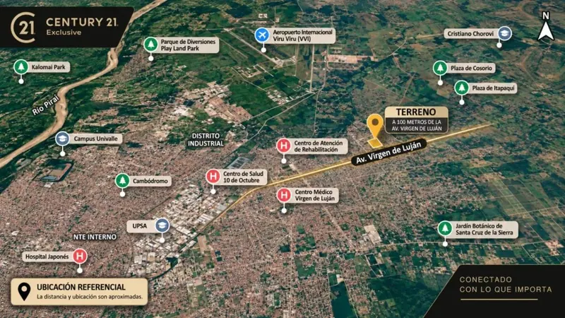 Terreno de 1.107 m² en venta en la Zona Este, cerca de la Av. Luján: foto 3 de 4