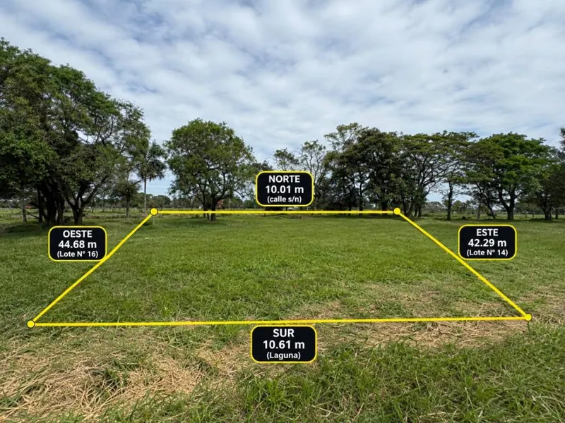 Terreno de 444,87 m² en venta en Complejo Campestre Norte II: foto 3 de 5