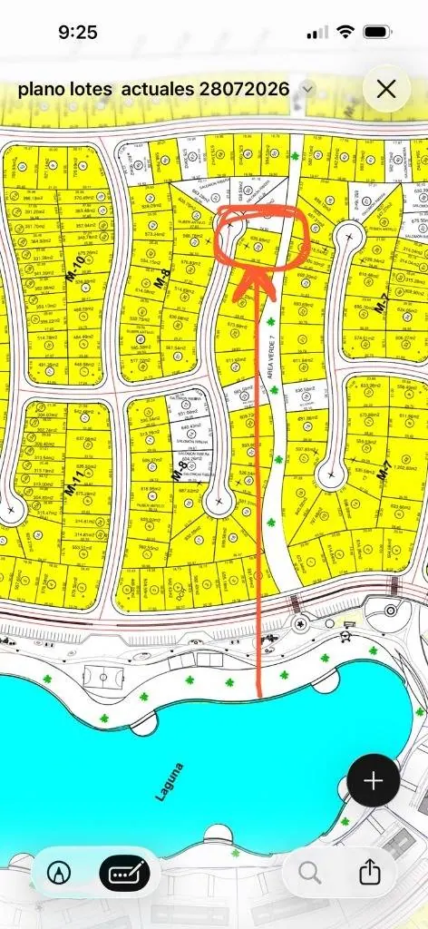 Terreno de 317 m² en venta en Mar Adentro, Urubó: foto 2 de 2