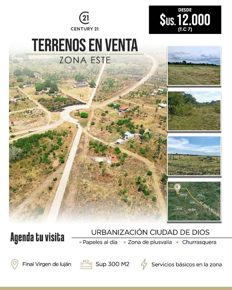 Terreno de 300 m² en venta en la urbanización Ciudad de Dios: foto 1 de 1
