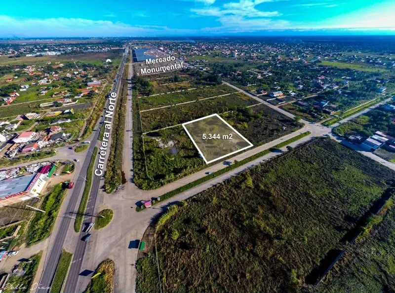 5,343.62 m² lot for sale in the North Zone, near the highway: foto 2 de 2