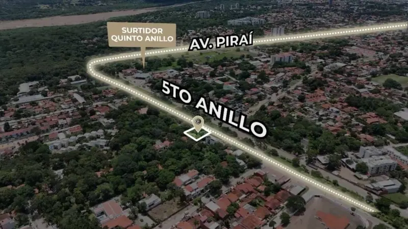 Terreno de 481,37 m² en venta sobre el 5to anillo, Zona Oeste: foto 3 de 6