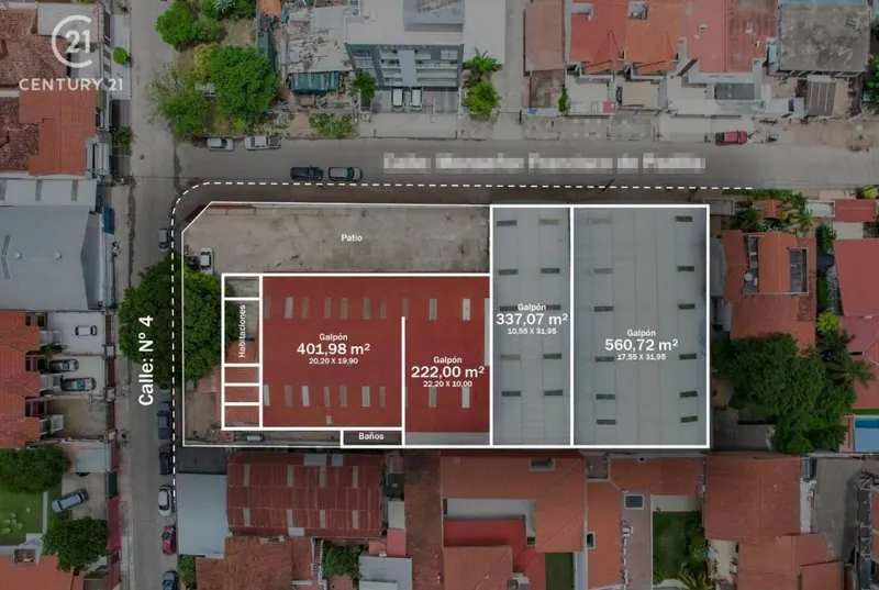 Galpones en esquina en venta en la Zona Norte, terreno de 2.374 m²: foto 5 de 7