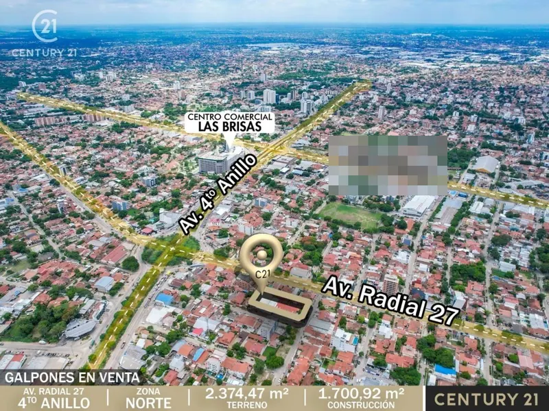Galpones en esquina en venta en la Zona Norte, terreno de 2.374 m²: foto 6 de 7