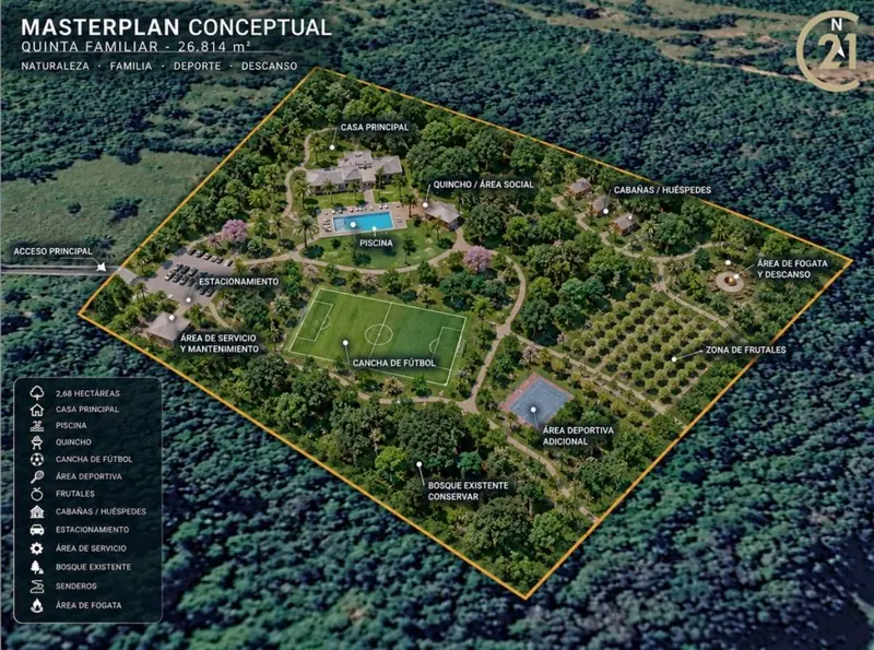 Terreno de 26.814 m² en venta en Pozo Colorado, Porongo: foto 6 de 6