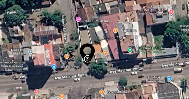 Terreno comercial en esquina en venta en la Zona Este, 314,5 m²: foto 5 de 5