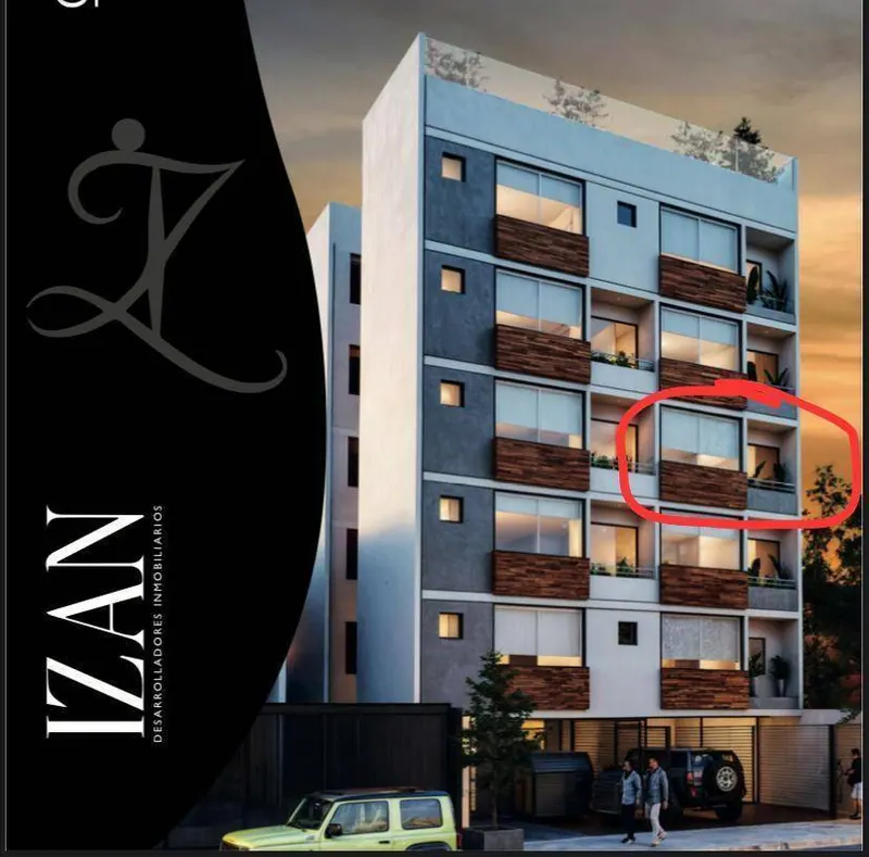 Monoambiente de 30 m² en venta en el condominio Izan, Zona Este: foto 2 de 7