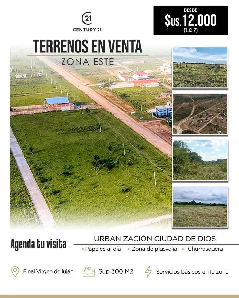 Terreno de 300 m² en venta en la urbanización Ciudad de Dios: foto 1 de 1