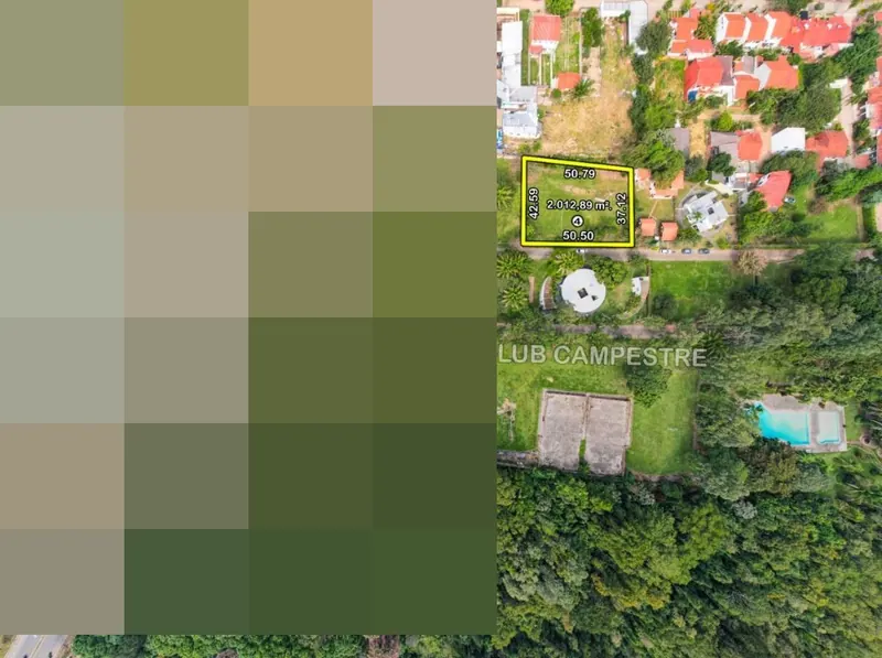 Terreno de 2.011 m² en venta en el condominio Club Campestre: foto 2 de 4