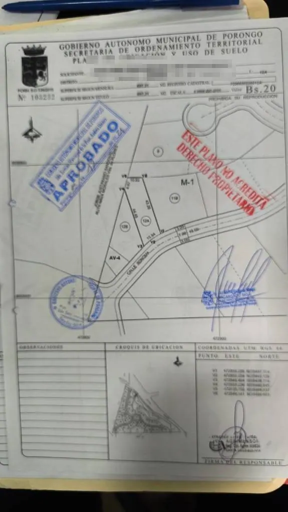 Terreno de 697,31 m² en venta en el condominio Jade del Urubó: foto 10 de 10