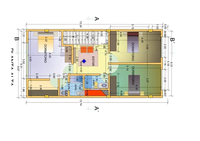 Casa de 3 dormitorios en preventa en la Zona Norte, Av. G77: foto 2 de 3